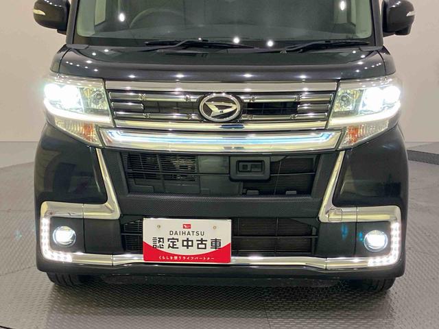 タントカスタムＲＳ　トップエディションＳＡIIオートミラー　ターボ車　車線逸脱警報装置　Ｓキー　ＡＢＳ　ナビ　キーフリーシステム　アルミホイール　エアバック　衝突被害軽減Ｂ（山口県）の中古車