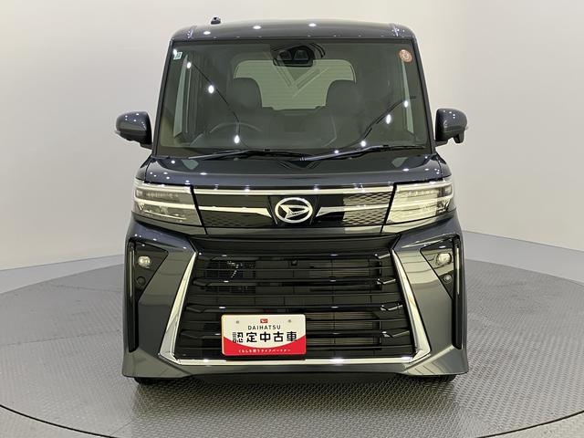 タントカスタムＲＳパノラマモニター付き　両側ＰＷスライドドア　緊急ブレーキ　ＬＫＡ　プッシュスタートスマートキー　電動格納ドアミラー　シートＨ　キーフリーキー　ターボ車　ＬＥＤヘッドライト　オートＬＥＤ　オートライト（山口県）の中古車