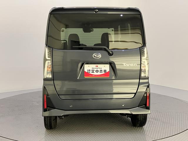タントカスタムＲＳパノラマモニター付き　両側ＰＷスライドドア　緊急ブレーキ　ＬＫＡ　プッシュスタートスマートキー　電動格納ドアミラー　シートＨ　キーフリーキー　ターボ車　ＬＥＤヘッドライト　オートＬＥＤ　オートライト（山口県）の中古車