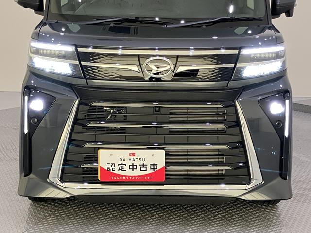 タントカスタムＲＳパノラマモニター付き　両側ＰＷスライドドア　緊急ブレーキ　ＬＫＡ　プッシュスタートスマートキー　電動格納ドアミラー　シートＨ　キーフリーキー　ターボ車　ＬＥＤヘッドライト　オートＬＥＤ　オートライト（山口県）の中古車