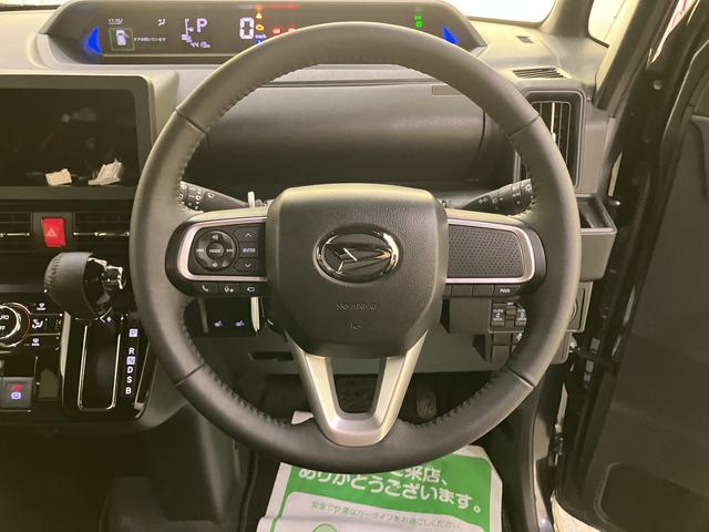 タントカスタムＲＳパノラマモニター付き　両側ＰＷスライドドア　緊急ブレーキ　ＬＫＡ　プッシュスタートスマートキー　電動格納ドアミラー　シートＨ　キーフリーキー　ターボ車　ＬＥＤヘッドライト　オートＬＥＤ　オートライト（山口県）の中古車