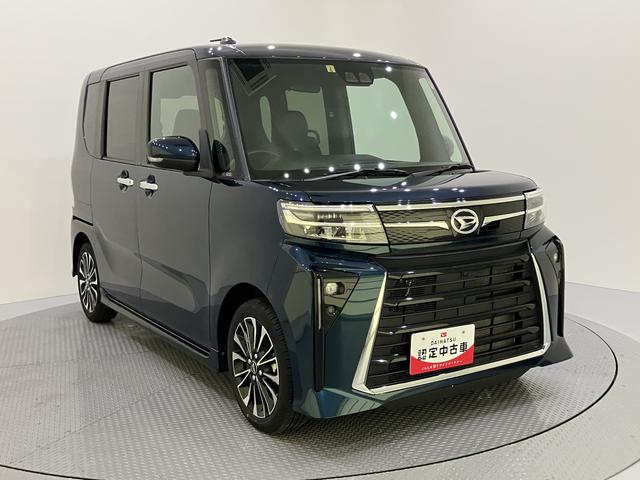 タントカスタムＲＳ両側ＰＷスライドドア　緊急ブレーキ　ＬＫＡ　プッシュスタートスマートキー　電動格納ドアミラー　シートＨ　キーフリーキー　ターボ車　ＬＥＤヘッドライト　オートＬＥＤ　オートライト　アルミホイール　ＡＢＳ（山口県）の中古車