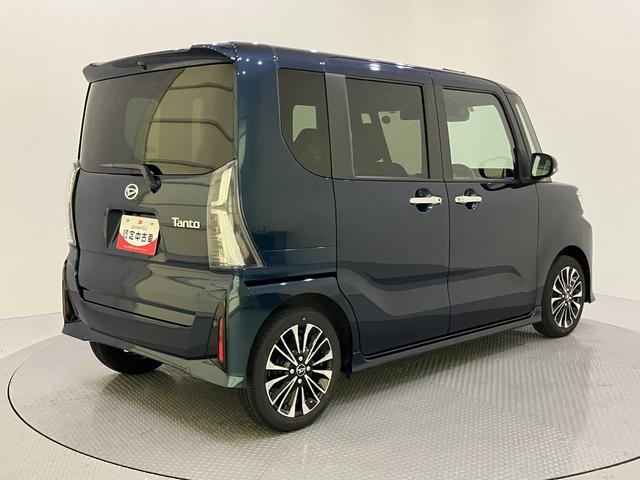 タントカスタムＲＳ両側ＰＷスライドドア　緊急ブレーキ　ＬＫＡ　プッシュスタートスマートキー　電動格納ドアミラー　シートＨ　キーフリーキー　ターボ車　ＬＥＤヘッドライト　オートＬＥＤ　オートライト　アルミホイール　ＡＢＳ（山口県）の中古車