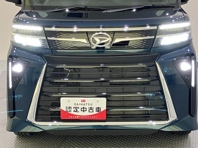 タントカスタムＲＳ両側ＰＷスライドドア　緊急ブレーキ　ＬＫＡ　プッシュスタートスマートキー　電動格納ドアミラー　シートＨ　キーフリーキー　ターボ車　ＬＥＤヘッドライト　オートＬＥＤ　オートライト　アルミホイール　ＡＢＳ（山口県）の中古車