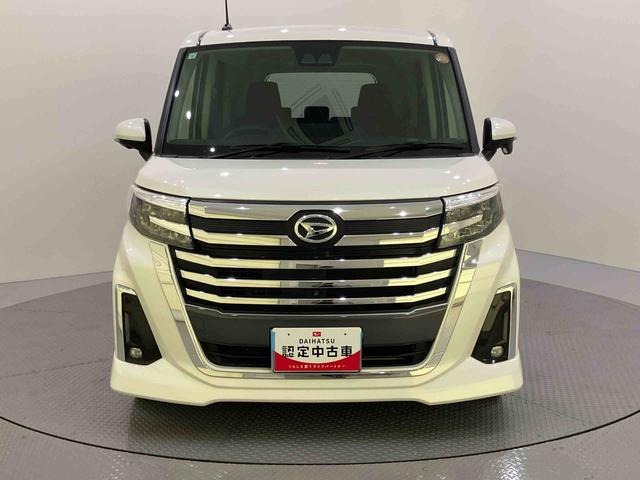 トールカスタムＧ　ターボ追従走行　ワンオ−ナ−　衝突軽減　両側自動ドア　ターボモデル　ＬＥＤライト　電動格納ミラー　キーフリーシステム　アルミホイール　車線逸脱警報　エコアイドリングストップ　スマートキー　ＡＢＳ　エアバック（山口県）の中古車
