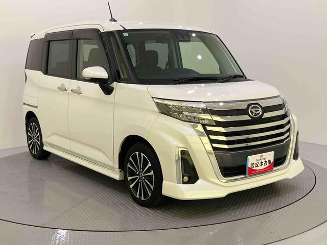 トールカスタムＧ　ターボ追従走行　ワンオ−ナ−　衝突軽減　両側自動ドア　ターボモデル　ＬＥＤライト　電動格納ミラー　キーフリーシステム　アルミホイール　車線逸脱警報　エコアイドリングストップ　スマートキー　ＡＢＳ　エアバック（山口県）の中古車