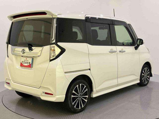 トールカスタムＧ　ターボ追従走行　ワンオ−ナ−　衝突軽減　両側自動ドア　ターボモデル　ＬＥＤライト　電動格納ミラー　キーフリーシステム　アルミホイール　車線逸脱警報　エコアイドリングストップ　スマートキー　ＡＢＳ　エアバック（山口県）の中古車