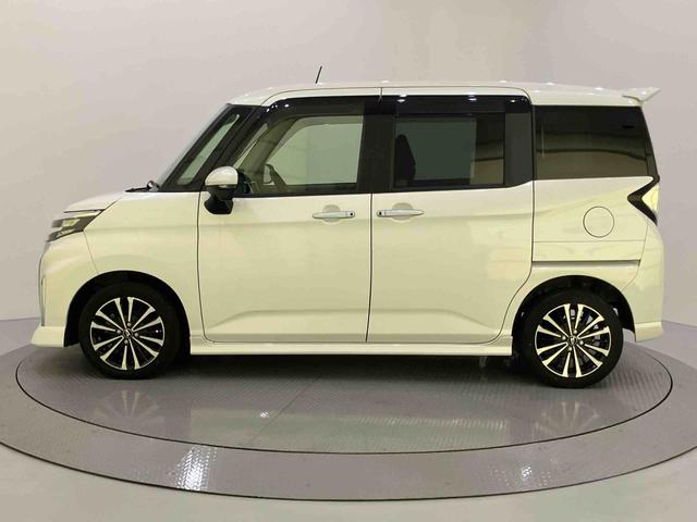 トールカスタムＧ　ターボ追従走行　ワンオ−ナ−　衝突軽減　両側自動ドア　ターボモデル　ＬＥＤライト　電動格納ミラー　キーフリーシステム　アルミホイール　車線逸脱警報　エコアイドリングストップ　スマートキー　ＡＢＳ　エアバック（山口県）の中古車