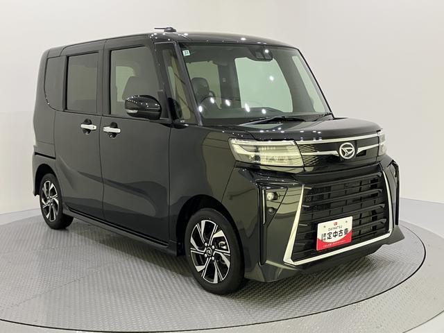 タントカスタムＸディスプレイオーディ　両側パワスラドア　前後ブレーキサポート　アラウンドビューモニター　オートミラー　スマートキーＰスタート　ＬＥＤヘッドライト　レーンキープ　アイドリングＳＴＯＰ　シートヒーター（山口県）の中古車