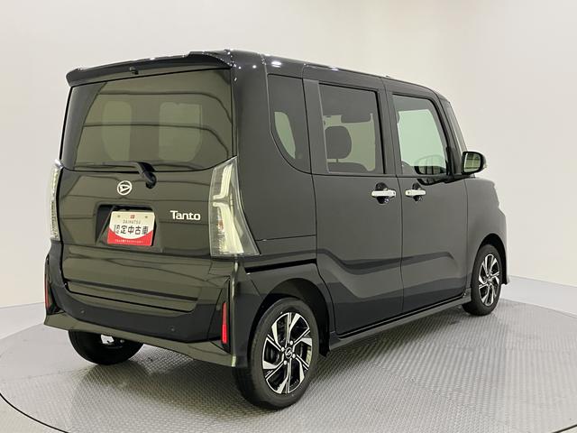 タントカスタムＸディスプレイオーディ　両側パワスラドア　前後ブレーキサポート　アラウンドビューモニター　オートミラー　スマートキーＰスタート　ＬＥＤヘッドライト　レーンキープ　アイドリングＳＴＯＰ　シートヒーター（山口県）の中古車
