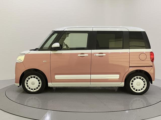 ムーヴキャンバスストライプスG両側PSドア 電動格納ドアミラー シートヒータ LEDライト スマートキー キーフリー 運転席エアバック ABS バックアイカメラ(山口県)の中古車
