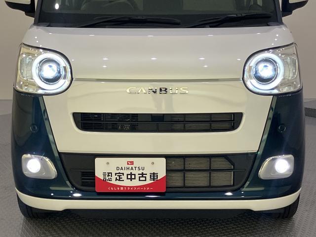 ムーヴキャンバスストライプスG両側PSドア AHB デュアルカメラブレーキサポート 電動格納ドアミラー シートヒータ 車線逸脱警告 LEDライト スマートキー キーフリー オートライト 運転席エアバック ABS バックアイカメラ(山口県)の中古車