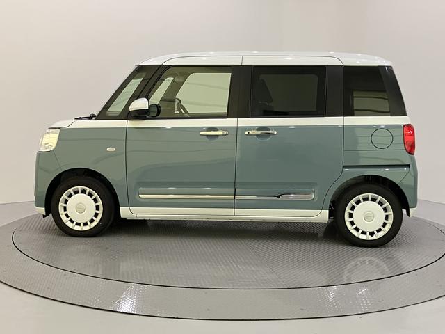 ムーヴキャンバスストライプスG両側PSドア AHB デュアルカメラブレーキサポート 電動格納ドアミラー シートヒータ 車線逸脱警告 LEDライト スマートキー キーフリー 運転席エアバック ABS 全方位モニタ(山口県)の中古車