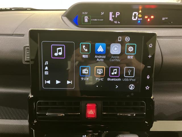 タントカスタムRSパノラマモニター付き 両側PWスライドドア 緊急ブレーキ LKA プッシュスタートスマートキー 電動格納ドアミラー シートH キーフリーキー ターボ車 LEDヘッドライト オートLED アルミホイール(山口県)の中古車