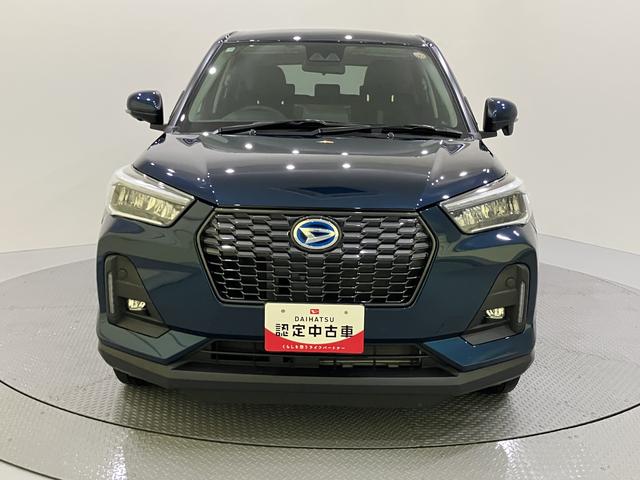 ロッキープレミアムG HEV電格ドアミラー 衝突被害軽減装置 アダクティブクルーズ スマートキー&プッシュスタート USB LEDヘッドランプ キーフリー アイドリングストップ 車線逸脱防止 オートハイビーム シートヒーター(山口県)の中古車