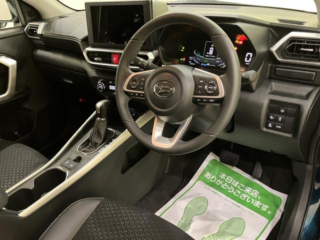 ロッキープレミアムG HEV電格ドアミラー 衝突被害軽減装置 アダクティブクルーズ スマートキー&プッシュスタート USB LEDヘッドランプ キーフリー アイドリングストップ 車線逸脱防止 オートハイビーム シートヒーター(山口県)の中古車