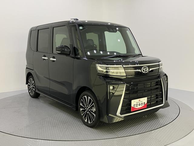 タントカスタムＲＳディスプレイオーディ　両側ＰＷスライドドア　緊急ブレーキ　ＬＫＡ　プッシュスタートスマートキー　電動格納ドアミラー　シートＨ　キーフリーキー　ターボ車　Ｂカメラ　ＬＥＤヘッドライト　オートＬＥＤ（山口県）の中古車