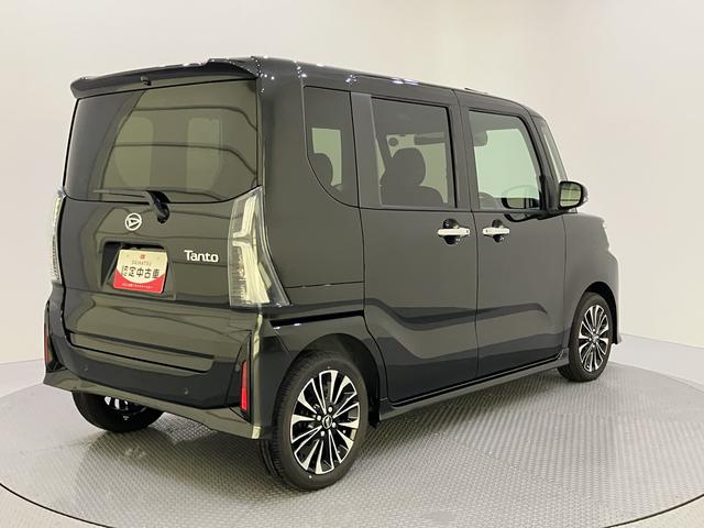 タントカスタムＲＳディスプレイオーディ　両側ＰＷスライドドア　緊急ブレーキ　ＬＫＡ　プッシュスタートスマートキー　電動格納ドアミラー　シートＨ　キーフリーキー　ターボ車　Ｂカメラ　ＬＥＤヘッドライト　オートＬＥＤ（山口県）の中古車