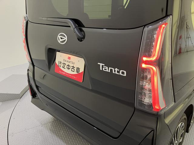 タントカスタムＲＳディスプレイオーディ　両側ＰＷスライドドア　緊急ブレーキ　ＬＫＡ　プッシュスタートスマートキー　電動格納ドアミラー　シートＨ　キーフリーキー　ターボ車　Ｂカメラ　ＬＥＤヘッドライト　オートＬＥＤ（山口県）の中古車