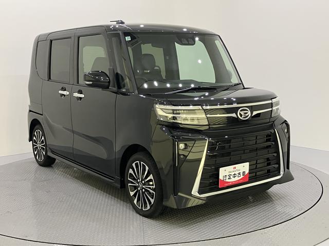 タントカスタムRSリミテッドディスプレイオーディ 誤発進抑制機能 車線逸脱警報 ターボエンジン ETC 両側パワースライドドア スマートキー バックカメラ シートヒータ I−STOP アルミホイール オートマチックハイビーム(山口県)の中古車