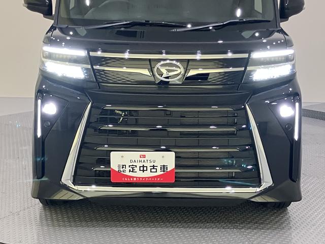 タントカスタムRSリミテッドディスプレイオーディ 誤発進抑制機能 車線逸脱警報 ターボエンジン ETC 両側パワースライドドア スマートキー バックカメラ シートヒータ I−STOP アルミホイール オートマチックハイビーム(山口県)の中古車