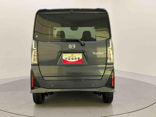 タントカスタムRSパノラマモニター付き 両側PWスライドドア 緊急ブレーキ LKA プッシュスタートスマートキー 電動格納ドアミラー シートH キーフリーキー ターボ車 LEDヘッドライト オートLED アルミホイール(山口県)の中古車