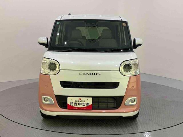 ムーヴキャンバスストライプスGターボターボモデル キーフリー スマートキー ABS エアバッグ 追従クルーズ シートヒータ USB(山口県)の中古車