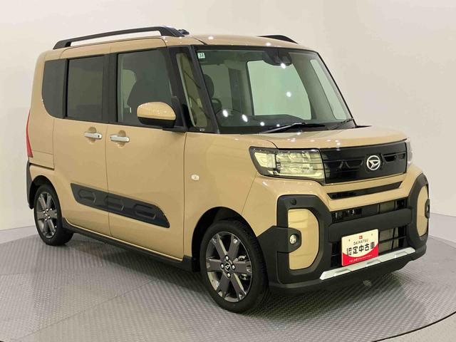 タントファンクロスターボディスプレイオーディ 車線逸脱 両側自動スライドドア 電格ミラー LEDランプ スマートキー キーレスキー シートヒータ アルミ オートハイビーム エアバッグ Aライト ABS ターボモデル(山口県)の中古車