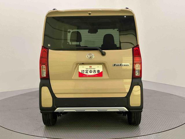 タントファンクロスターボディスプレイオーディ 車線逸脱 両側自動スライドドア 電格ミラー LEDランプ スマートキー キーレスキー シートヒータ アルミ オートハイビーム エアバッグ Aライト ABS ターボモデル(山口県)の中古車