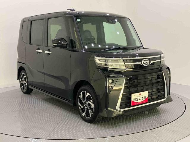 タントカスタムＸ両側パワースライドドアー　衝突回避支援ブレーキ機能　ＡＣＣ　電動格納式ミラー　シートヒーター　ＬＥＤヘッドライト　Ａストップ　スマートキー　レーンアシスト　オートＬＥＤ　キーフリー　アルミホイール（山口県）の中古車