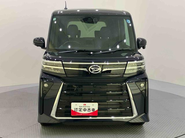 タントカスタムＲＳアイドリング　被害軽減ブレーキ　車線逸脱防止　運転席エアバッグ　電動格納ミラー　ＬＥＤヘットライト　ターボ　スマートキ−　キーフリーキー　オートハイビーム　ＡＢＳ　アルミホイール　全周カメラ（山口県）の中古車