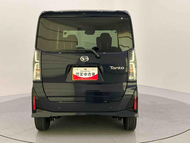 タントカスタムＲＳアイドリング　被害軽減ブレーキ　車線逸脱防止　運転席エアバッグ　電動格納ミラー　ＬＥＤヘットライト　ターボ　スマートキ−　キーフリーキー　オートハイビーム　ＡＢＳ　アルミホイール　全周カメラ（山口県）の中古車