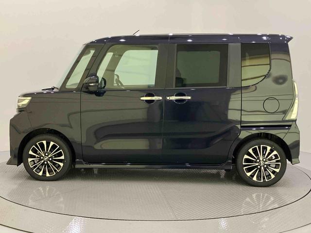 タントカスタムＲＳアイドリング　被害軽減ブレーキ　車線逸脱防止　運転席エアバッグ　電動格納ミラー　ＬＥＤヘットライト　ターボ　スマートキ−　キーフリーキー　オートハイビーム　ＡＢＳ　アルミホイール　全周カメラ（山口県）の中古車