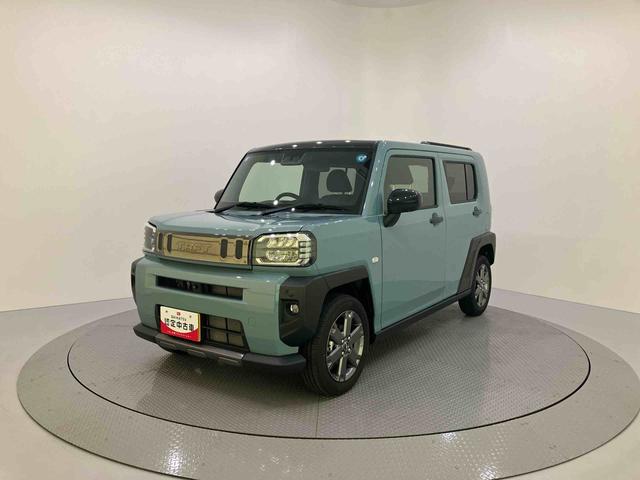 タフトGターボ ダーククロムベンチャー運転席エアバッグ 電動格納式ドアミラー パノラマモニター対応 レーンキープ オートマチックハイビーム キーフリーシステム ABS ムーンルーフ アルミホイール ターボ スマートキー LEDヘットライト(山口県)の中古車