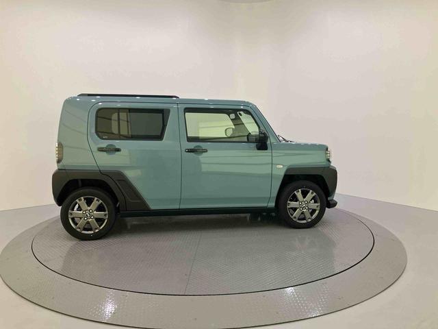 タフトGターボ ダーククロムベンチャー運転席エアバッグ 電動格納式ドアミラー パノラマモニター対応 レーンキープ オートマチックハイビーム キーフリーシステム ABS ムーンルーフ アルミホイール ターボ スマートキー LEDヘットライト(山口県)の中古車