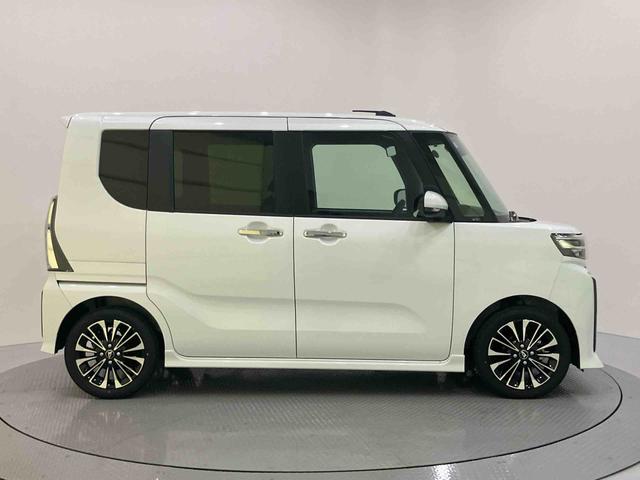 タントカスタムRS被害軽減ブレーキ 車線逸脱防止 リアカメラ 運転席エアバッグ シートヒータ LEDヘットライト ターボ スマートキ− キーフリーキー オートハイビーム ABS アルミホイール 左右オートスライドドア(山口県)の中古車