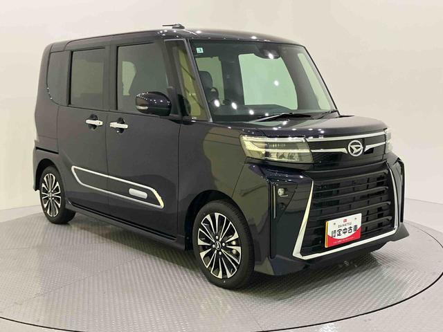 タントカスタムRSディスプレイオーディ アダクティブクルーズコントロール アイドリング 被害軽減ブレーキ 車線逸脱防止 運転席エアバッグ シートヒータ ドラレコ LEDヘットライト ターボ スマートキ− キーフリーキー(山口県)の中古車
