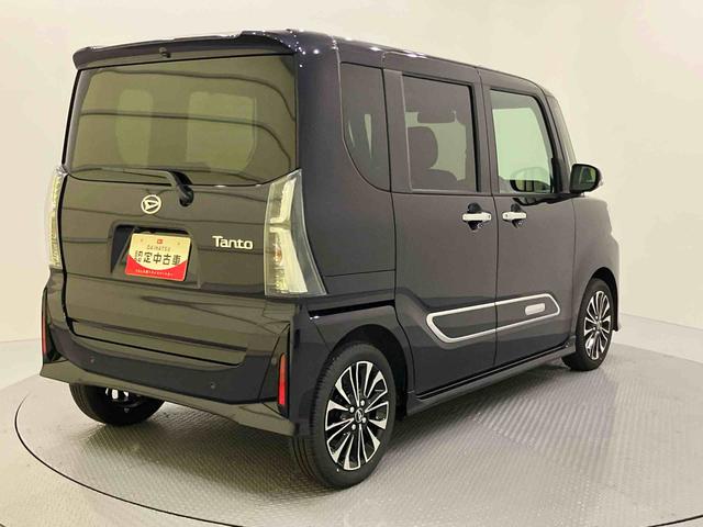 タントカスタムRSディスプレイオーディ アダクティブクルーズコントロール アイドリング 被害軽減ブレーキ 車線逸脱防止 運転席エアバッグ シートヒータ ドラレコ LEDヘットライト ターボ スマートキ− キーフリーキー(山口県)の中古車