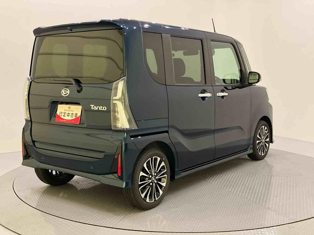 タントカスタムＲＳディスプレイオーディ　車線逸脱防止　運転席エアバッグ　電動格納ミラー　ＬＥＤヘットライト　ターボ　スマートキ−　キーフリーキー　オートハイビーム　アルミホイール　全周カメラ　左右オートスライドドア（山口県）の中古車