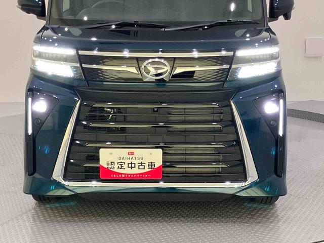 タントカスタムＲＳディスプレイオーディ　車線逸脱防止　運転席エアバッグ　電動格納ミラー　ＬＥＤヘットライト　ターボ　スマートキ−　キーフリーキー　オートハイビーム　アルミホイール　全周カメラ　左右オートスライドドア（山口県）の中古車
