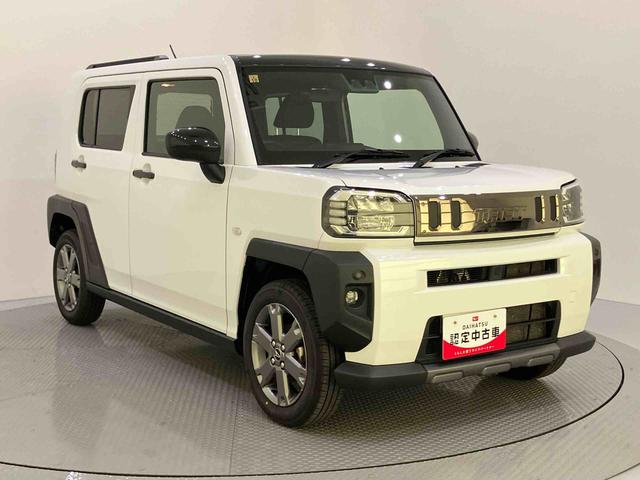 タフトＧターボ　ダーククロムベンチャー運転席エアバッグ　電動格納式ドアミラー　レーンキープ　オートマチックハイビーム　シートヒータ　キーフリーシステム　ＡＢＳ　ムーンルーフ　アルミホイール　ターボ　スマートキー　アイドリングストップ付き（山口県）の中古車
