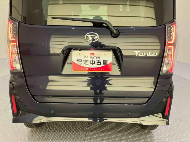 タントカスタムＸディスプレイオーディ　両側パワースライドドアー　衝突回避支援ブレーキ機能　ＵＳＢ　電動格納式ミラー　シートヒーター　ＬＥＤヘッドライト　バックカメラ　Ａストップ　スマートキー　オートＬＥＤ　キーフリー（山口県）の中古車