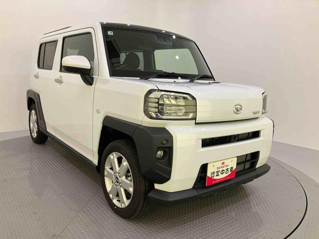 タフトＧ前後ブレーキサポート　パノラマモニター対応　レーダークルーズ　オートＬＥＤ　運転席シートヒーター　ＬＥＤ　スカイルーフ　電動格納ミラー　スマートキー　車線逸脱防止　アルミホイール　キーフリー　ＡＢＳ（山口県）の中古車