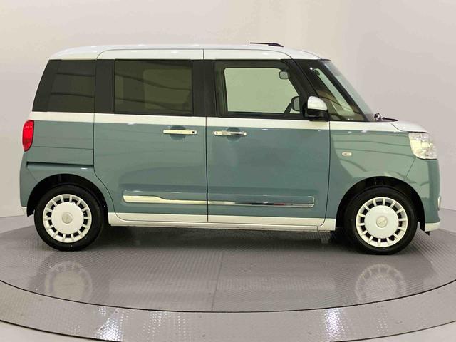 ムーヴキャンバスストライプスＧターボパノラマモニター　クルーズコントロール　電動格納ドアミラー　電動パーキングブレーキ　シートヒーター　ＬＥＤランプ　キーフリー　両側パワースライドドア（山口県）の中古車
