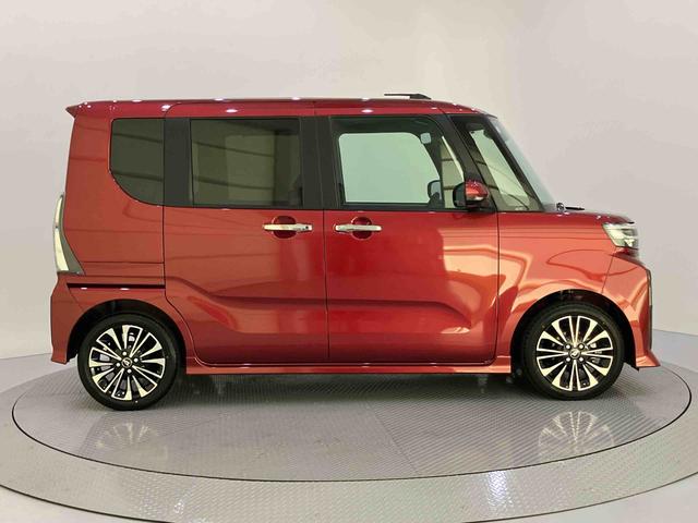 タントカスタムＲＳ被害軽減ブレーキ　車線逸脱防止　運転席エアバッグ　シートヒータ　電動格納ミラー　ＬＥＤヘットライト　ターボ　スマートキ−　キーフリーキー　オートハイビーム　ＡＢＳ　アルミホイール　全周カメラ（山口県）の中古車