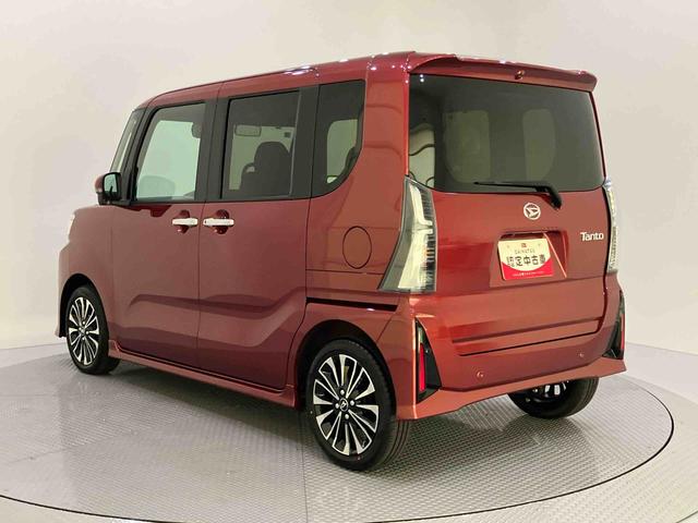 タントカスタムＲＳ被害軽減ブレーキ　車線逸脱防止　運転席エアバッグ　シートヒータ　電動格納ミラー　ＬＥＤヘットライト　ターボ　スマートキ−　キーフリーキー　オートハイビーム　ＡＢＳ　アルミホイール　全周カメラ（山口県）の中古車