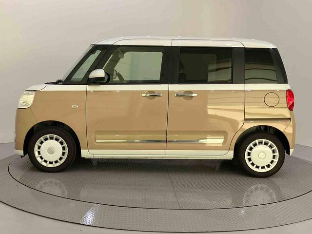 ムーヴキャンバスストライプスＧパノラマモニター　電動格納ドアミラー　電動パーキングブレーキ　シートヒーター　ＬＥＤランプ　キー不利＾　両側パワースライドドア（山口県）の中古車