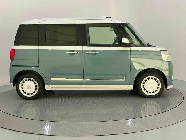 ムーヴキャンバスストライプスＧターボヘッドライトＬＥＤ　追従クルーズ　ターボモデル　衝突回避支援ブレーキ　車線逸脱警告　電動格納ミラー　シートヒータ　キーフリー　バックカメラ　スマートキー　オートマチックハイビーム　アイドリングストップ（山口県）の中古車