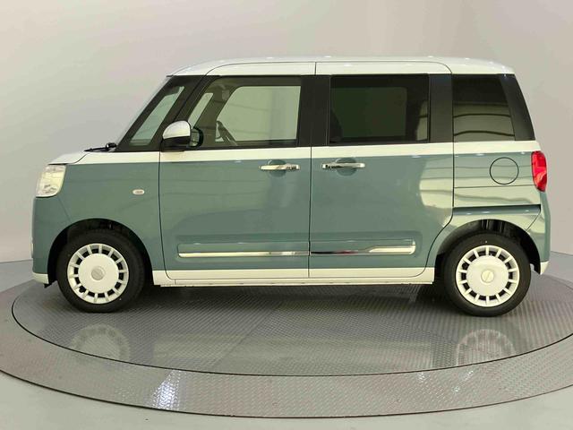 ムーヴキャンバスストライプスＧターボヘッドライトＬＥＤ　追従クルーズ　ターボモデル　衝突回避支援ブレーキ　車線逸脱警告　電動格納ミラー　シートヒータ　キーフリー　バックカメラ　スマートキー　オートマチックハイビーム　アイドリングストップ（山口県）の中古車