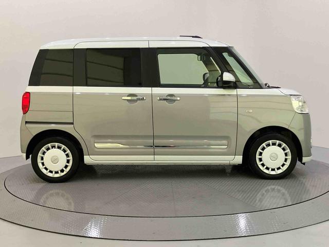 ムーヴキャンバスストライプスＧ両パワースライドドア　レーダーブレーキ　１オーナー車　リヤカメラ　電動格納式ドアミラー　ＴＶ　Ｓヒーター　スマートキー＆プッシュスタート　ＬＥＤヘッドライト　車線逸脱警告　キーフリー　オートハイビーム（山口県）の中古車